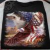 Hegdehog and eagle symbol of America