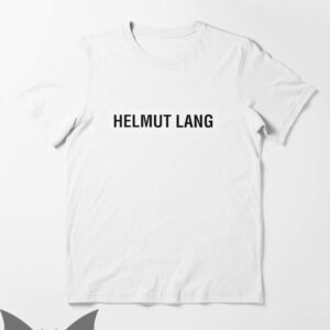 Helmut Lang T-Shirt Classic Black Logo