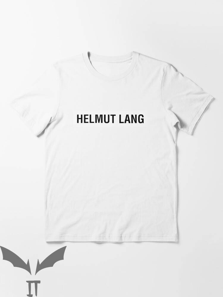 Helmut Lang T-Shirt Classic Black Logo Helmut Lang T-Shirt Classic Black Logo