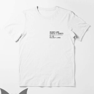 Helmut Lang T-Shirt Finest For Women And Men Est 1986