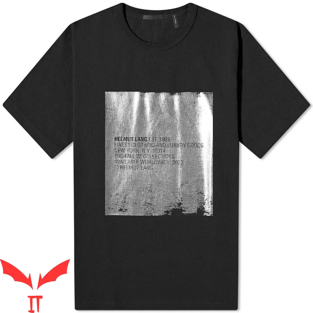 Helmut Lang T-Shirt Metallic Patch Logo Helmut Lang T-Shirt Metallic Patch Logo