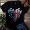 Hippie Peace Heart America – America Flag, Independence Day, 4th of July