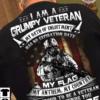 I am a grumpy veteran my oath of enlistment has no expiration date – America flag