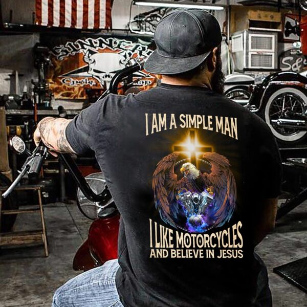 I am a simple man I like motorcycles and believe in Jesus – Jesus and motorcycles