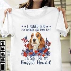 I asked god for loyalty and pure love he sent me my Basset hound – Dog lover
