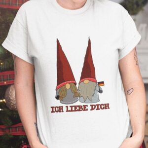 Ich liebe dich – German flag, Gorgeous garden gnomie
