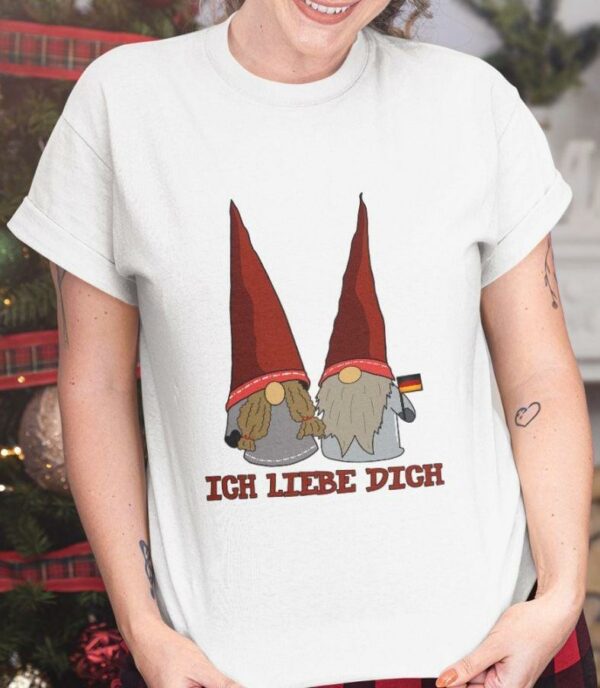 Ich liebe dich – German flag, Gorgeous garden gnomie