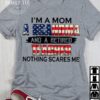 I’m a mom a grandma and a retired teacher nothing scares me – Teacher the job, America flag