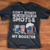 Independence Day, 4th Of July, Don’t Worry I’ve Had Both My Shots And My Booster, Beer Lover, American Flag