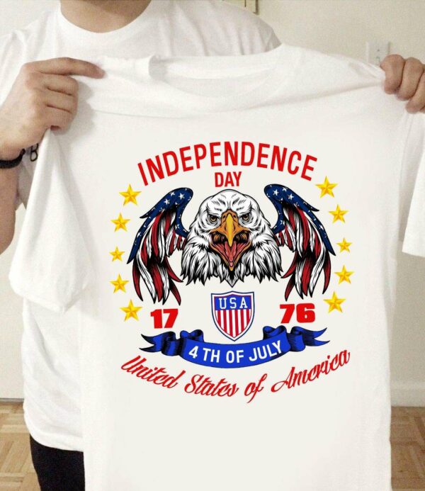 Independence day 4th of July – United States of America, America eagle symbol