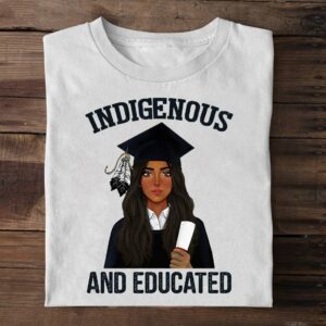 Indigenous and educated – Native american woman