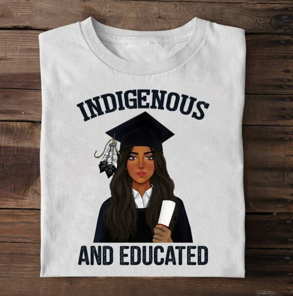 Indigenous and educated – Native american woman