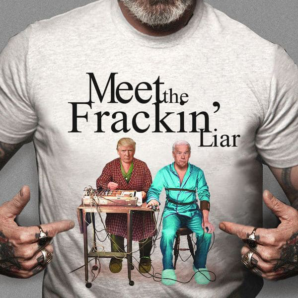 Joe Bide, Donald Trump, Meet The Frackin' Liar Joe Bide, Donald Trump, Meet The Frackin' Liar