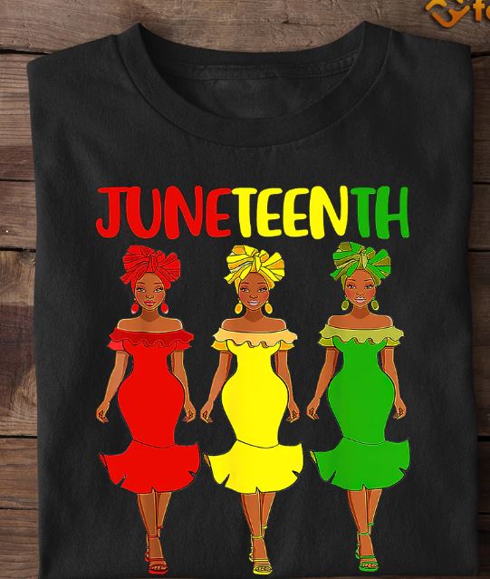 Juneteenth black women in beautiful dresses African American freedom Juneteenth black women in beautiful dresses African American freedom