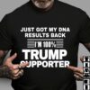 Just got my DNA results back i’m 100 trump supporter