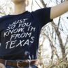 Just so you know, I’m from Texas