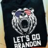 Let’s go brandon – Angry bear, America flag sunglasses
