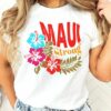 Maui strong colorful flowers Hawaii life