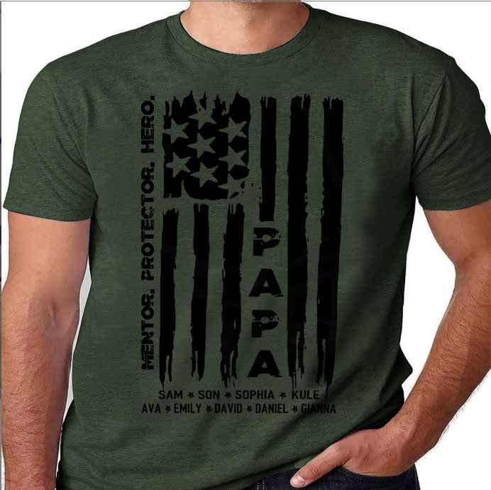 Mentor protector hero - American papa, grandpa the hero Mentor protector hero - American papa, grandpa the hero