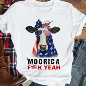 Moorica fuck yeah – America flag and cow