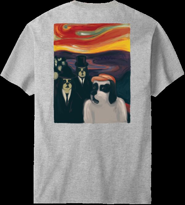 Munch Dogs In Hats T-Shirt