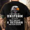 My time in uniform is over but being a veteran never ends – US veterans, eagle symbol of America