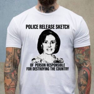 Nancy Pelosi – Police release sketch or person responsible for destroying the country