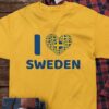 National Flag Of The Sweden,  Sweden Heart – I love Sweden