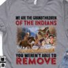 Native American Indians, Horse And Eagle – We are the grandchildren of The Indians, you weren’t able to remove