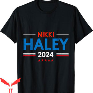 Nikki Haley T-Shirt 2024 For President Campaign