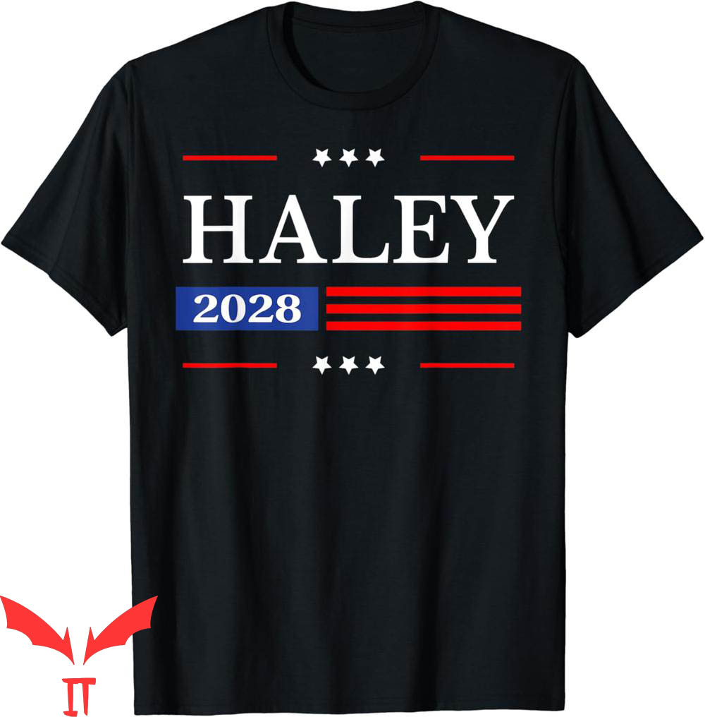Nikki Haley T-Shirt 2028 American Flag Usa Flag Nikki Haley T-Shirt 2028 American Flag Usa Flag