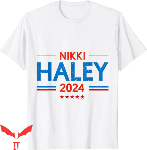 Nikki Haley T-Shirt For President Election 2024 Campaign