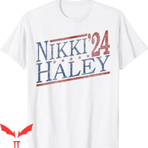 Nikki Haley T-Shirt Retro 2024 Election For Republicans
