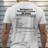 Nutrition Facts Serving Size 1 President Joe Biden March Consumer Prices Spike 8.5 Percent In A Year