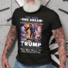 One man one dream – Donald Trump America president, 75 million supporters