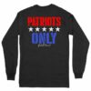 Patriots Only – Official Joel Patrick, Mens Apparel