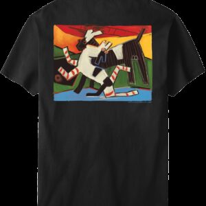 Pawcasso Black White Dog T-Shirt