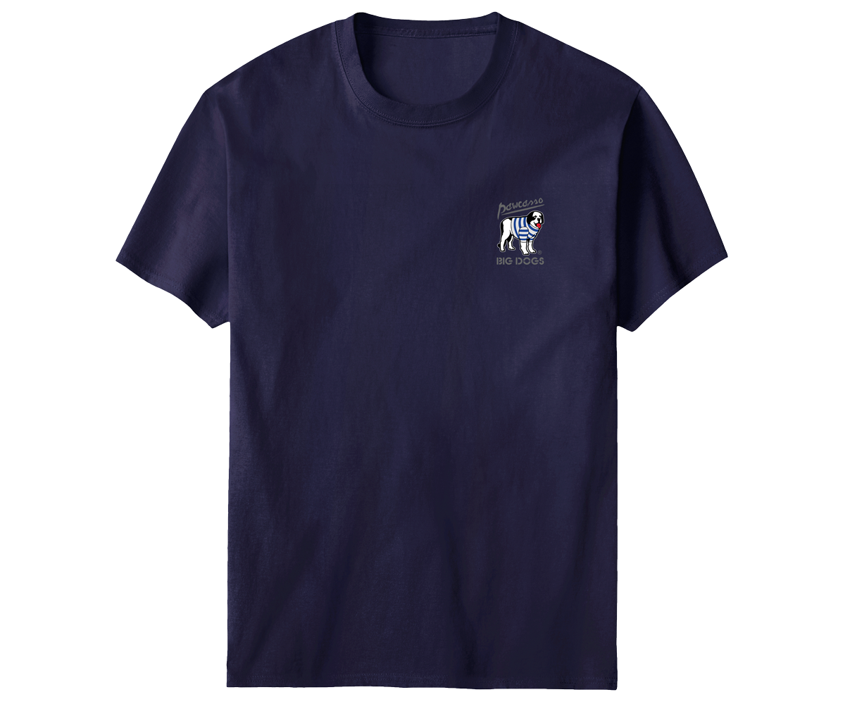 Pawcasso Blue Dog T-Shirt Pawcasso Blue Dog T-Shirt