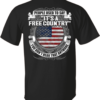 People used to say it’s a free country – America flag