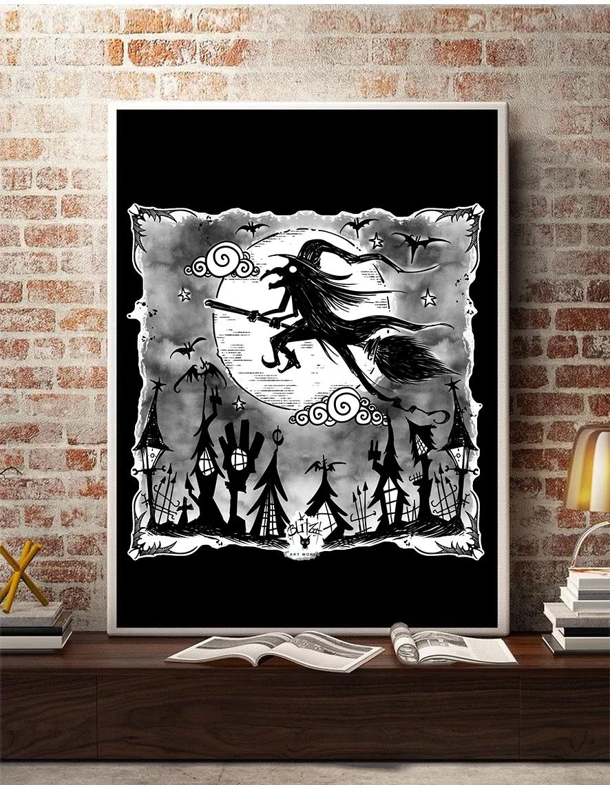 Poster Hysteria Ink Blitz'Art Sorci�re Poster Hysteria Ink Blitz'Art Sorci�re