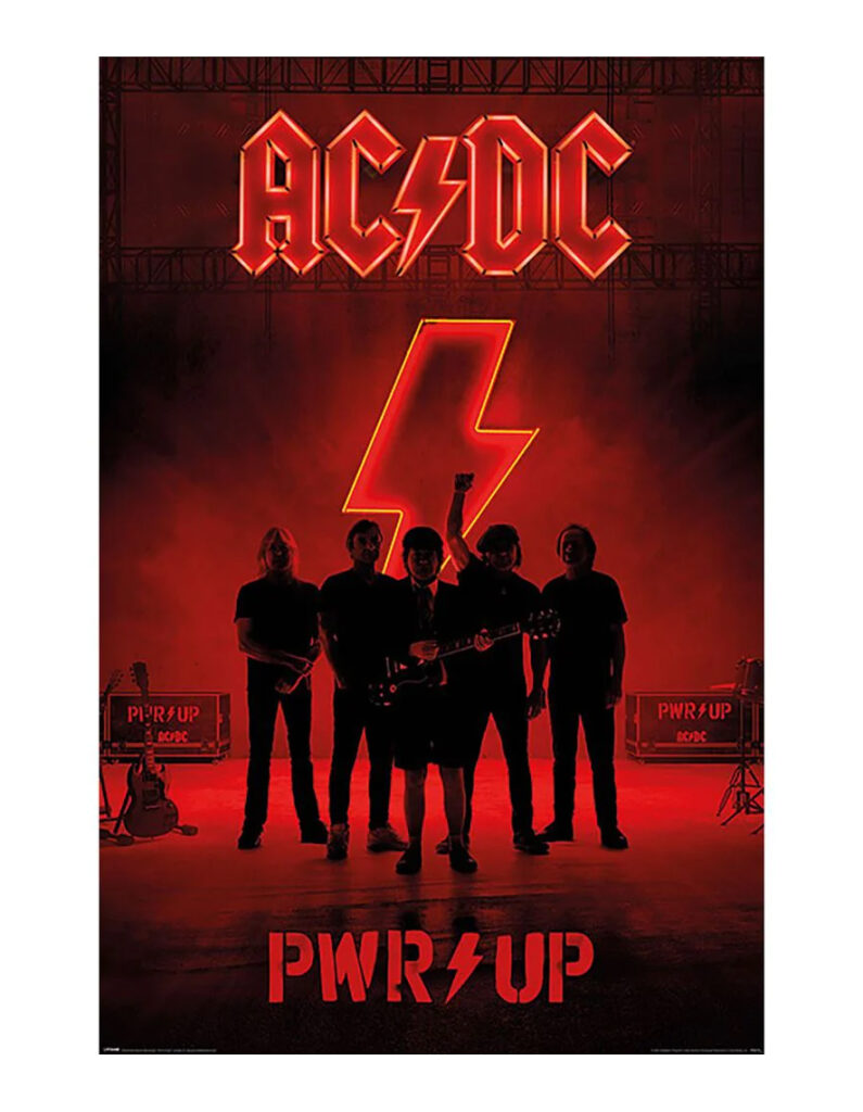 Poster De Groupe ACDC Power Up