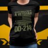 Proud daughter of a veteran my dad doesn’t have a PHD he earn a DD-214 – American veteran