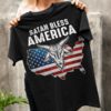 Satan bless America – Satan the goat, America flag