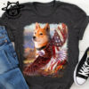 Shiba inu and eagle the symbol of America – America flag