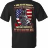 Some men are morally opposed to violence they are protected by men who are not – American veteran