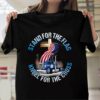 Stand for the flag kneel for the cross – God, America flag and truck driver