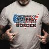 The spirit of America begins at the border – America Flag
