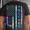 Trucker Driver, Gift For Trucker, Independence Day, American Flag, 4th Of July