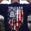 Trucker Driver, Independence Day, American Flag, 4th Of July