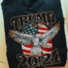 Trump 2024 USA flag eagle